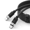 Orico CDX 60W 3A Power Delivery USB-C - USB-C 1m Cable - Black Orico CDX 60W 3A Power Delivery USB-C - USB-C 1m Cable - Black
