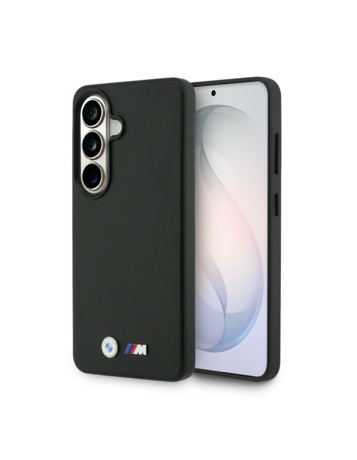 BMW M Metal Logo MagSafe Case for Samsung Galaxy S26+ - Black