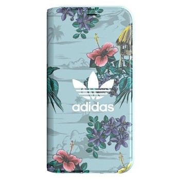 Adidas Booklet Case Floral for iPhone X / XS - Gray Adidas Booklet Case Floral for iPhone X / XS - Gray