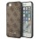 Guess 4G Metal Gold Logo Case for iPhone SE 2022 / 2020 / 7 / 8 - Brown
