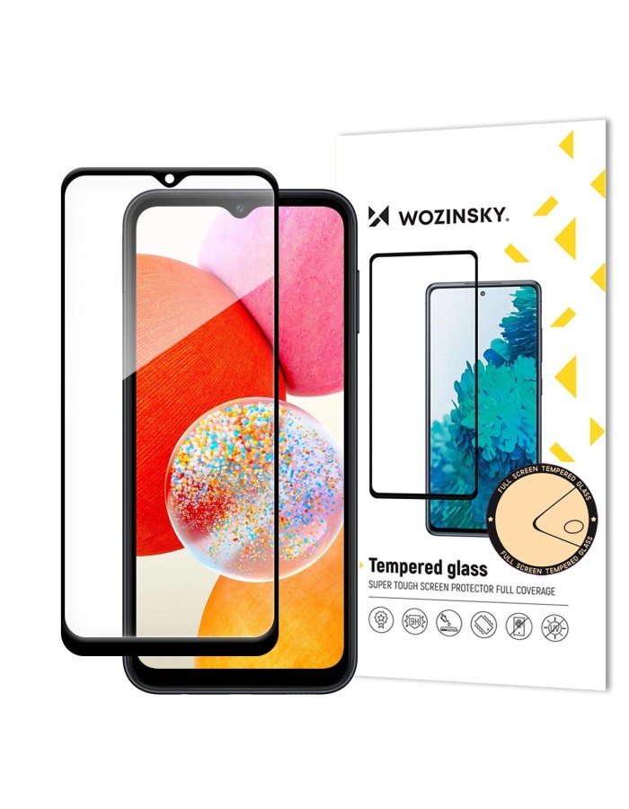 Wozinsky Full Glue Tempered Glass with Black Frame for Samsung A15 / A15 5G Wozinsky Full Glue Tempered Glass with Black Frame for Samsung A15 / A15 5G