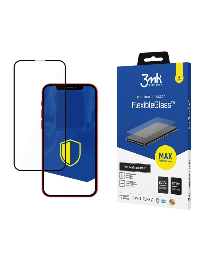 3mk FlexibleGlass Max™ hybrid glass for iPhone 13 mini