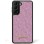 Guess Glitter Script case for Samsung Galaxy S24 - purple