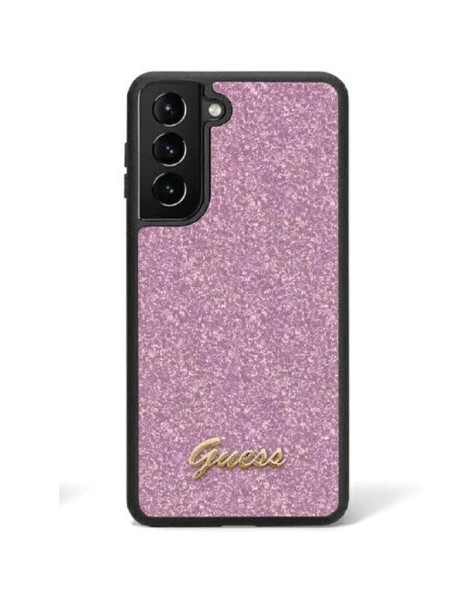 Guess Glitter Script case for Samsung Galaxy S24 - purple Guess Glitter Script case for Samsung Galaxy S24 - purple