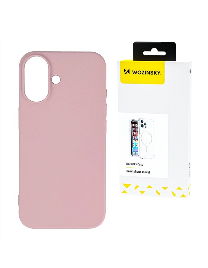 Wozinsky Silicone Case for Samsung Galaxy S25 - Pink