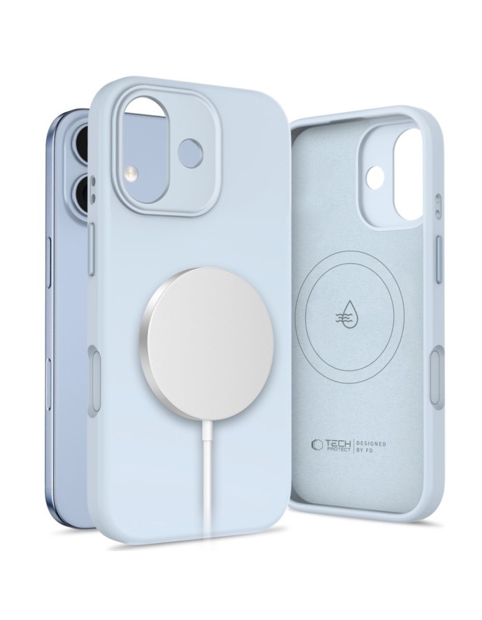 Tech-Protect Uniq MagSafe case for iPhone 17 - blue
