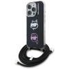 Karl Lagerfeld IML Crossbody Karl&Choupette Head Case for iPhone 16 Pro Max - Black Karl Lagerfeld IML Crossbody Karl&Choupette Head Case for iPhone 16 Pro Max - Black