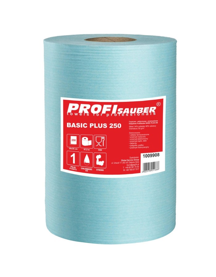 Dust-free non-woven industrial cleaning cloth ProfiSauber BASIC PLUS 250