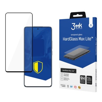 Tempered glass 3mk HardGlass Max Lite Black for Xiaomi 14T Tempered glass 3mk HardGlass Max Lite Black for Xiaomi 14T