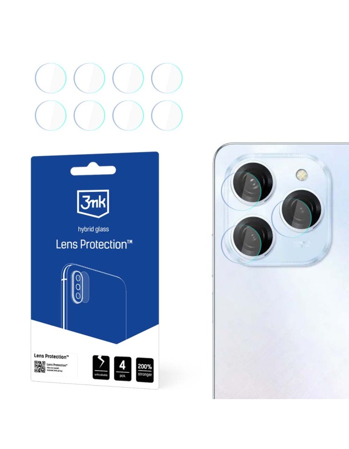 3mk Lens Protection™ hybrid camera glass for Tecno Spark 20 Pro