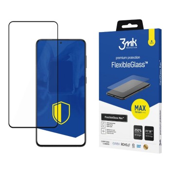 Tempered Glass 3mk FlexibleGlass Max Black for Samsung Galaxy S21+ 5G Tempered Glass 3mk FlexibleGlass Max Black for Samsung Galaxy S21+ 5G