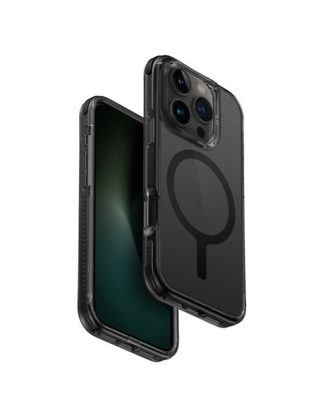 Uniq Combat iPhone 16 Pro 6.3" case Magclick Charging black/carbon black