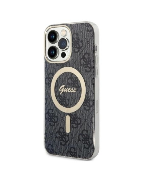 Guess 4G MagSafe case for iPhone 14 Pro Max - black