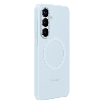 Samsung Silicone Magnet Case for Samsung Galaxy S26, MagSafe Compatible - Blue Samsung Silicone Magnet Case for Samsung Galaxy S26, MagSafe Compatible - Blue