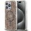 Guess IML GCube MagSafe case for iPhone 15 Pro Max - brown