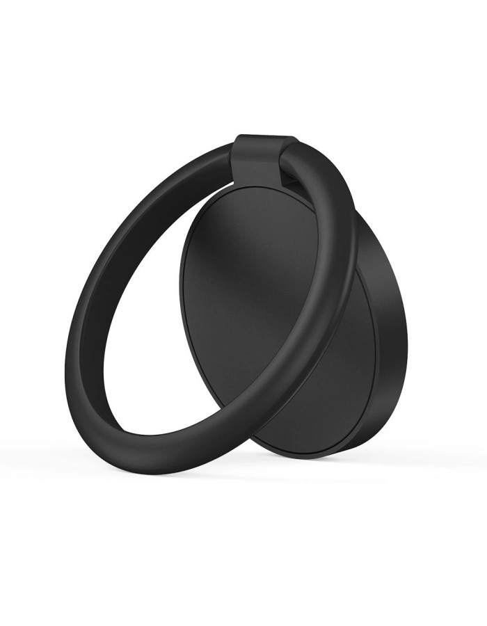 Tech-Protect Magnetic Phone Ring Holder / Ring with Stand Function - Black Tech-Protect Magnetic Phone Ring Holder / Ring with Stand Function - Black