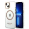 Guess GUHMP13MHTRMD iPhone 13 6.1 "gold / gold hard case Metal Outline Magsafe Guess GUHMP13MHTRMD iPhone 13 6.1 "gold / gold hard case Metal Outline Magsafe