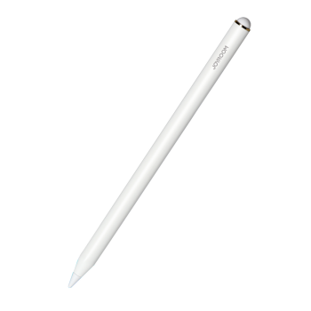 Joyroom JR-X9S stylus active pen with 2 replaceable tips - white Joyroom JR-X9S stylus active pen with 2 replaceable tips - white