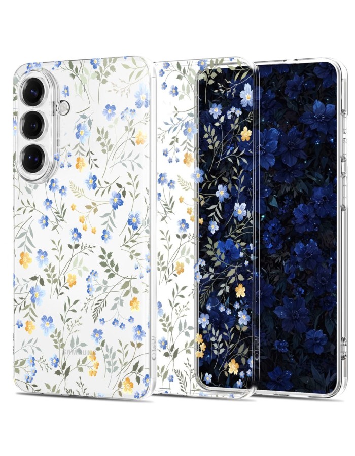 Tech-Protect FlexAir Case for Samsung Galaxy S26 - Colorful Flowers Tech-Protect FlexAir Case for Samsung Galaxy S26 - Colorful Flowers