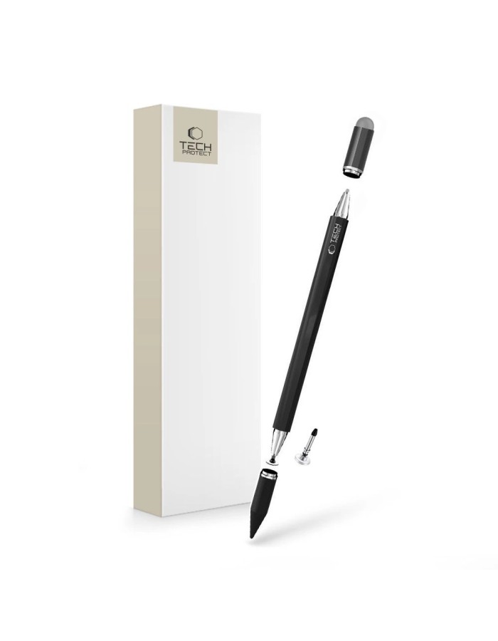 Tech-Protect USP200 3-TIP Stylus Passive Pen - Black