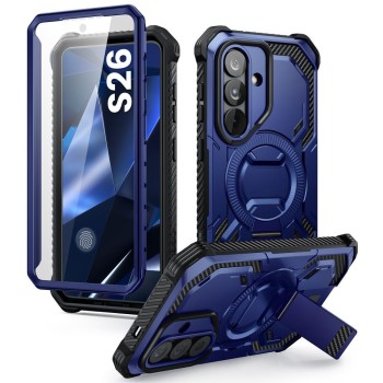 Supcase ArmorBox Mag MagSafe Case for Samsung Galaxy S26 - Navy Blue and Black Supcase ArmorBox Mag MagSafe Case for Samsung Galaxy S26 - Navy Blue and Black