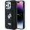 Karl Lagerfeld Gripstand Saffiano Karl&amp;amp;Choupette Pins case for iPhone 15 Pro - black