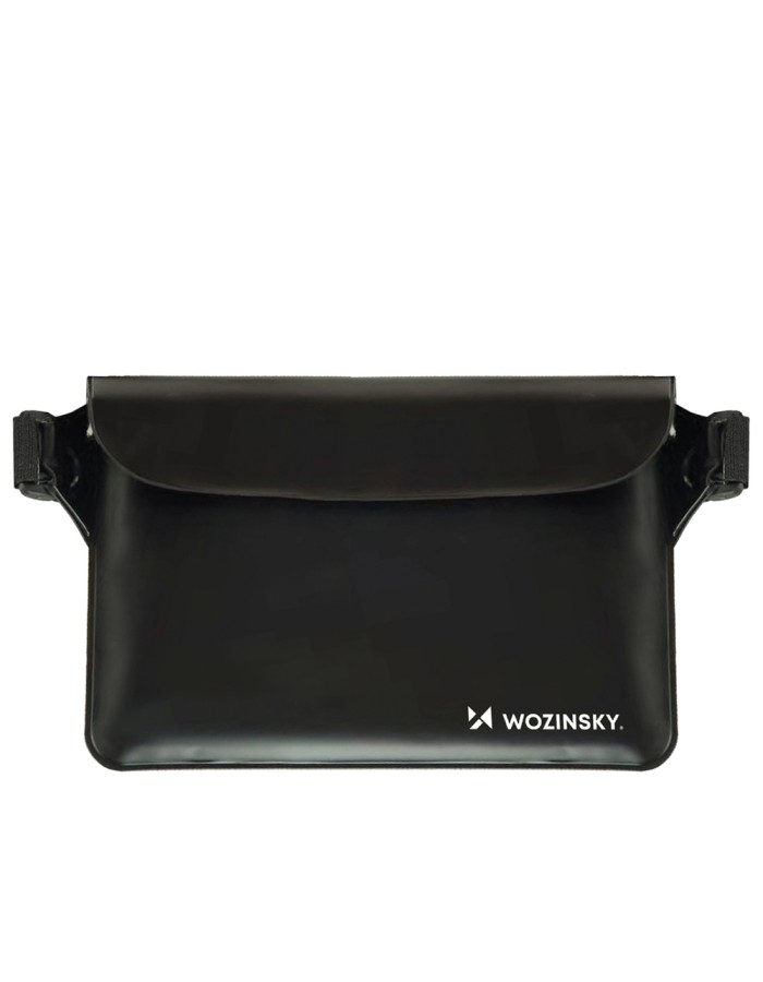 Wozinsky WWS-01 Waterproof PVC Waist Bag - Black Wozinsky WWS-01 Waterproof PVC Waist Bag - Black