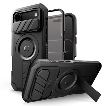 Tech-Protect Kevlar MagSafe Case for iPhone 17 Air - Black Tech-Protect Kevlar MagSafe Case for iPhone 17 Air - Black