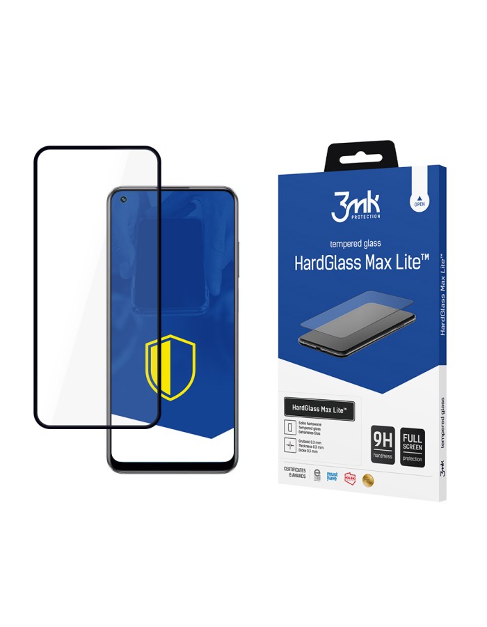9H 3mk HardGlass Max Lite™ glass on Realme 10 9H 3mk HardGlass Max Lite™ glass on Realme 10