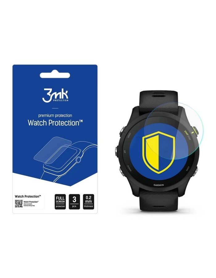 Garmin Forerunner 255 - 3mk Watch Protection™ v. FlexibleGlass Lite Garmin Forerunner 255 - 3mk Watch Protection™ v. FlexibleGlass Lite