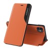 Eco Leather View Case elegant bookcase type case with kickstand for iPhone 13 Pro Max orange Eco Leather View Case elegant bookcase type case with kickstand for iPhone 13 Pro Max orange
