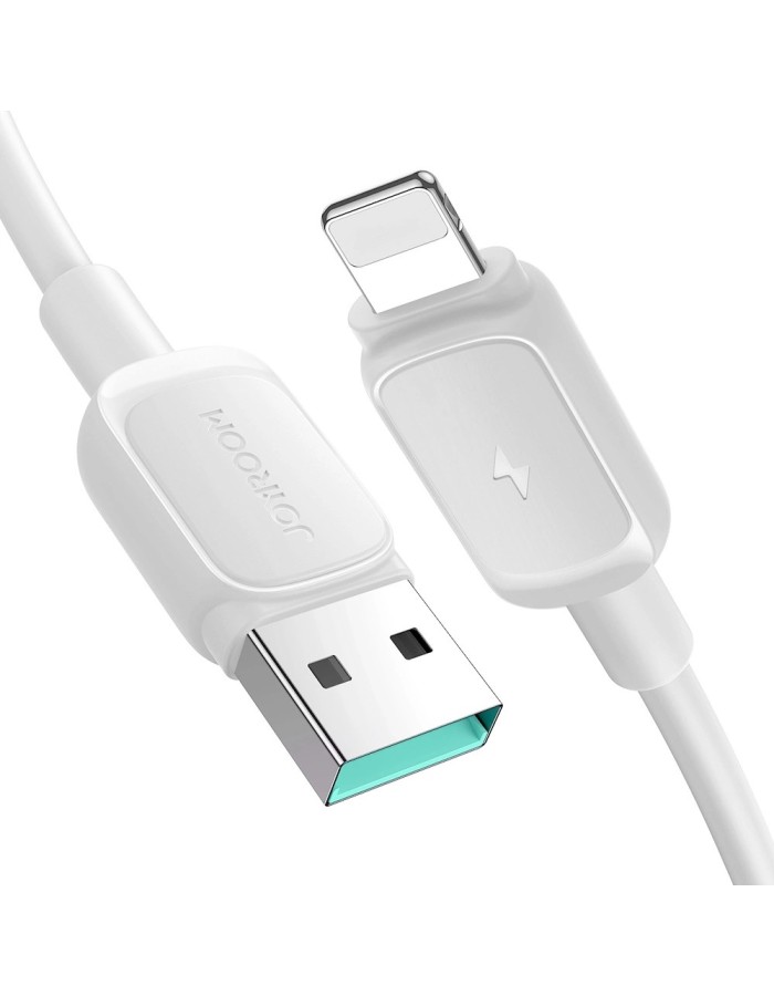 Joyroom Multi-Color Series A14 Lightning / USB-A 2.4A 1.2 m cable - white