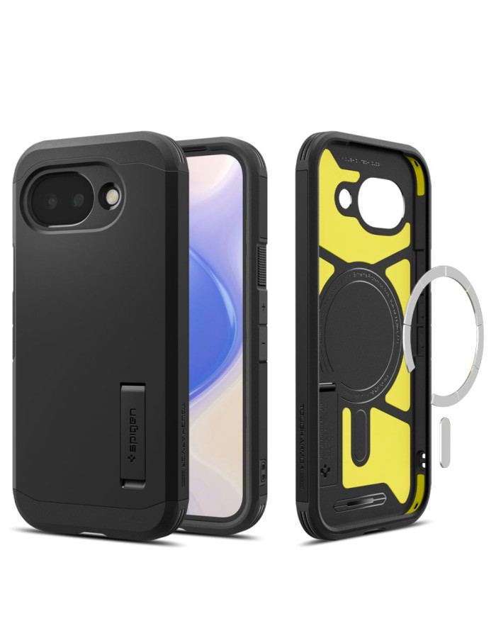 Spigen Tough Armor Mag MagSafe case for Google Pixel 10A - black Spigen Tough Armor Mag MagSafe case for Google Pixel 10A - black