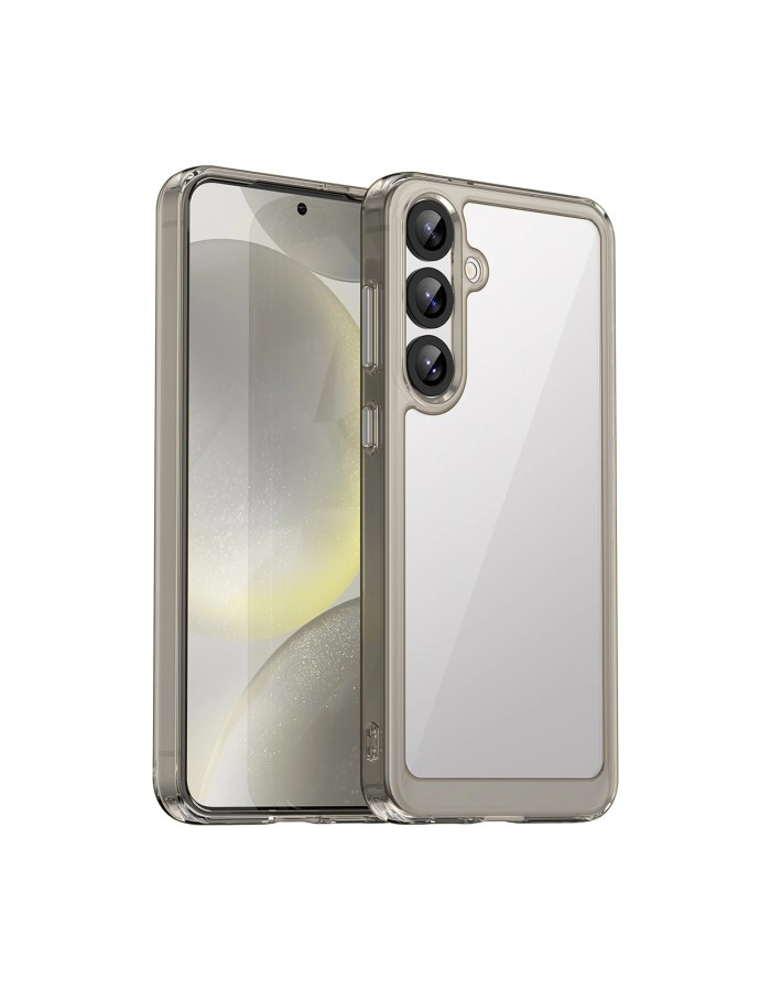 Outer Space Case with Gel Frame for Samsung Galaxy S25+ - Clear Black Outer Space Case with Gel Frame for Samsung Galaxy S25+ - Clear Black