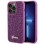 Guess Disco Metal Script case for iPhone 15 Pro - pink