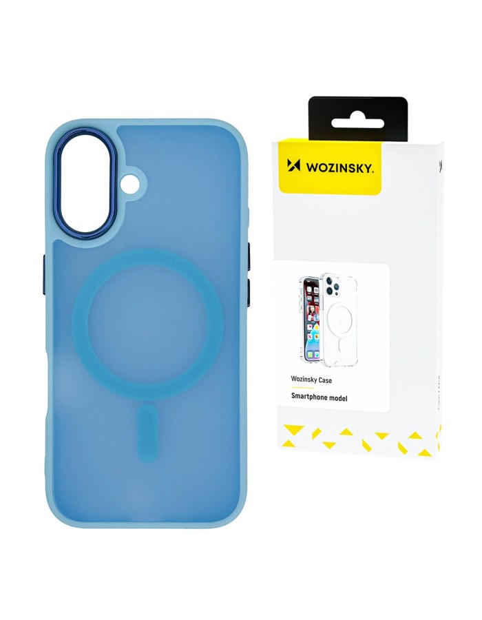Wozinsky Fashion Case MagSafe for Samsung Galaxy S25 - Blue Wozinsky Fashion Case MagSafe for Samsung Galaxy S25 - Blue