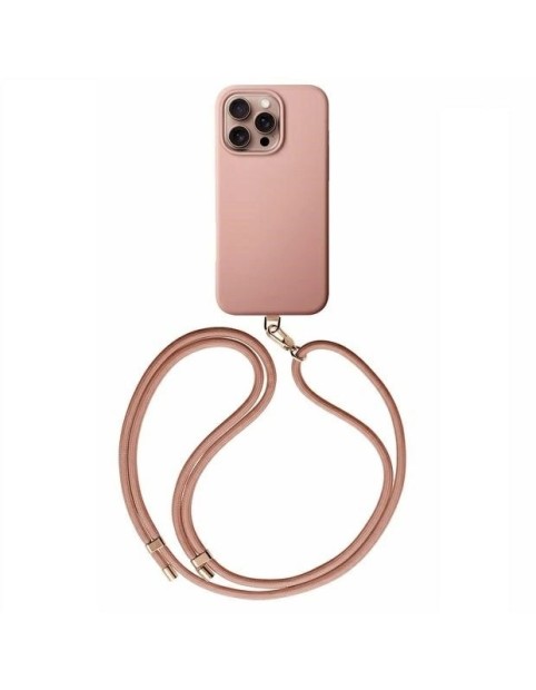 Uniq Coehl Creme iPhone 16 Pro 6.3" Magnetic Charging case pink/ballet pink