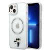 Karl Lagerfeld KLHMP14MHNKCIT iPhone 14 Plus 6.7" hardcase transparent Iconic Karl&amp;amp;Choupette Magsafe
