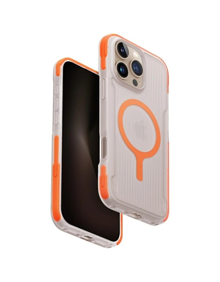 Uniq Combat Active Magclick Charging Case for iPhone 16 Pro Max - Orange Uniq Combat Active Magclick Charging Case for iPhone 16 Pro Max - Orange