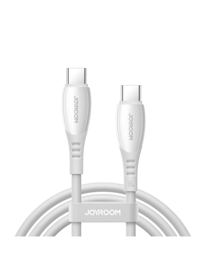 Joyroom S-A59 Vibrant Series 60W USB-C - USB-C Cable 1.2m - White