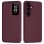 Tech-Protect Smart Wallet Case for Samsung Galaxy S26 - Burgundy