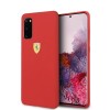 Ferrari Silicone Case for Samsung Galaxy S20 - Red Ferrari Silicone Case for Samsung Galaxy S20 - Red