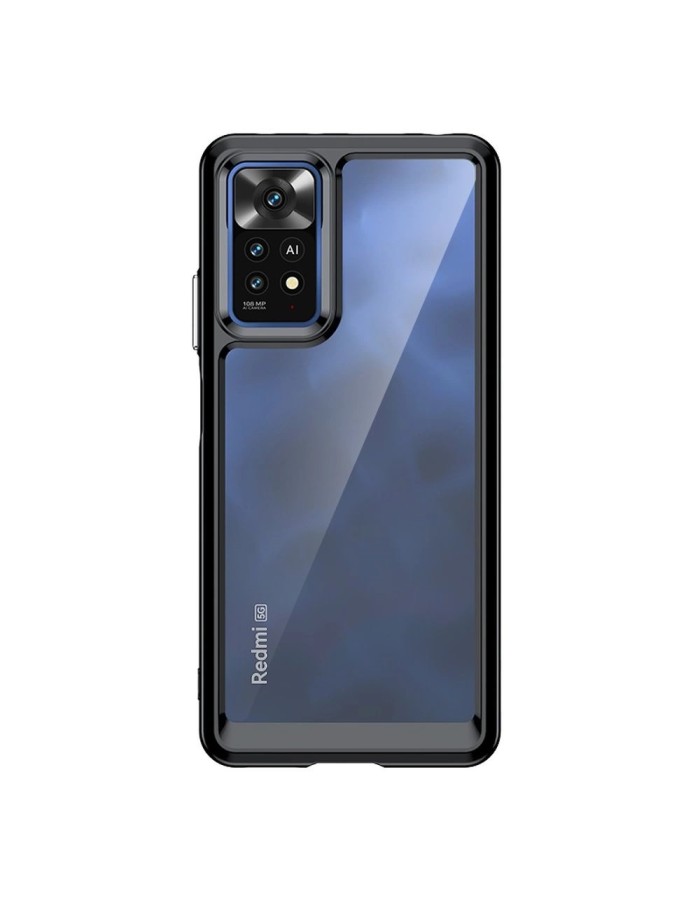 Outer Space Case for Xiaomi Poco X5 5G / Redmi Note 12 5G cover with flexible frame black Outer Space Case for Xiaomi Poco X5 5G / Redmi Note 12 5G cover with flexible frame black