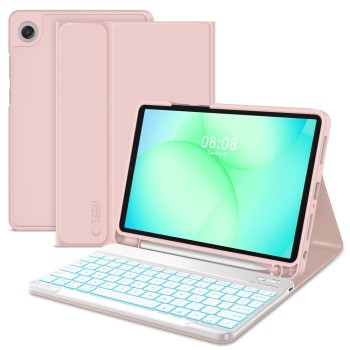 Tech-Protect SC Pen Case for Samsung Galaxy Tab A9+ / A11+ Plus 11.0 X210 / X215 / X216 / X230 / X235 / X236 - Pink