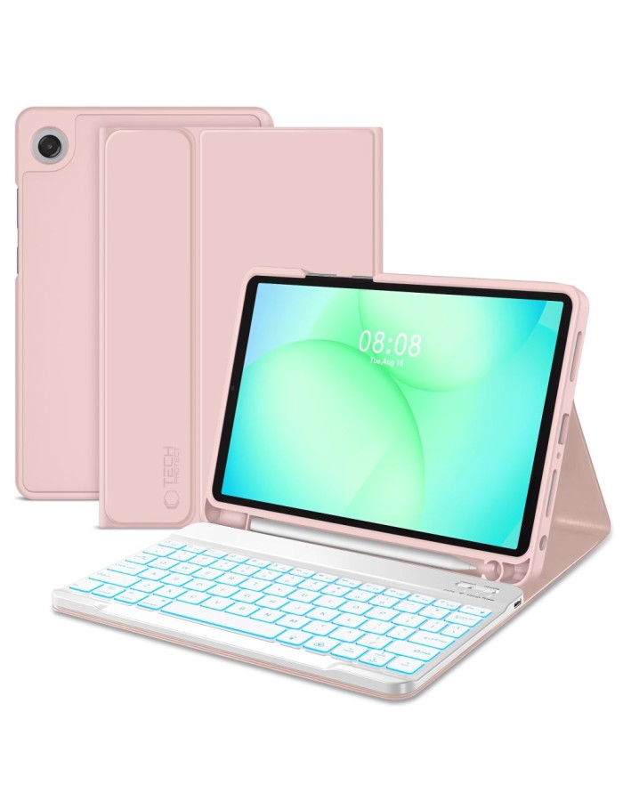 Tech-Protect SC Pen Case for Samsung Galaxy Tab A9+ / A11+ Plus 11.0 X210 / X215 / X216 / X230 / X235 / X236 - Pink Tech-Protect SC Pen Case for Samsung Galaxy Tab A9+ / A11+ Plus 11.0 X210 / X215 / X216 / X230 / X235 / X236 - Pink