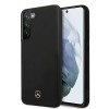 Mercedes Silicone Line Case for Samsung Galaxy S22+ - Black