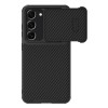 Nillkin Synthetic Fiber S Case for Samsung Galaxy S23+, camera cover, black Nillkin Synthetic Fiber S Case for Samsung Galaxy S23+, camera cover, black