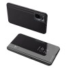 Clear View Case cover for Xiaomi 13 Pro cover with a flap black Clear View Case cover for Xiaomi 13 Pro cover with a flap black