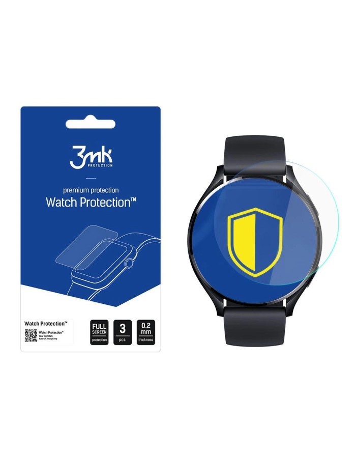 3mk Watch Protection ARC smartwatch screen protector for Xiaomi Watch 2 3mk Watch Protection ARC smartwatch screen protector for Xiaomi Watch 2