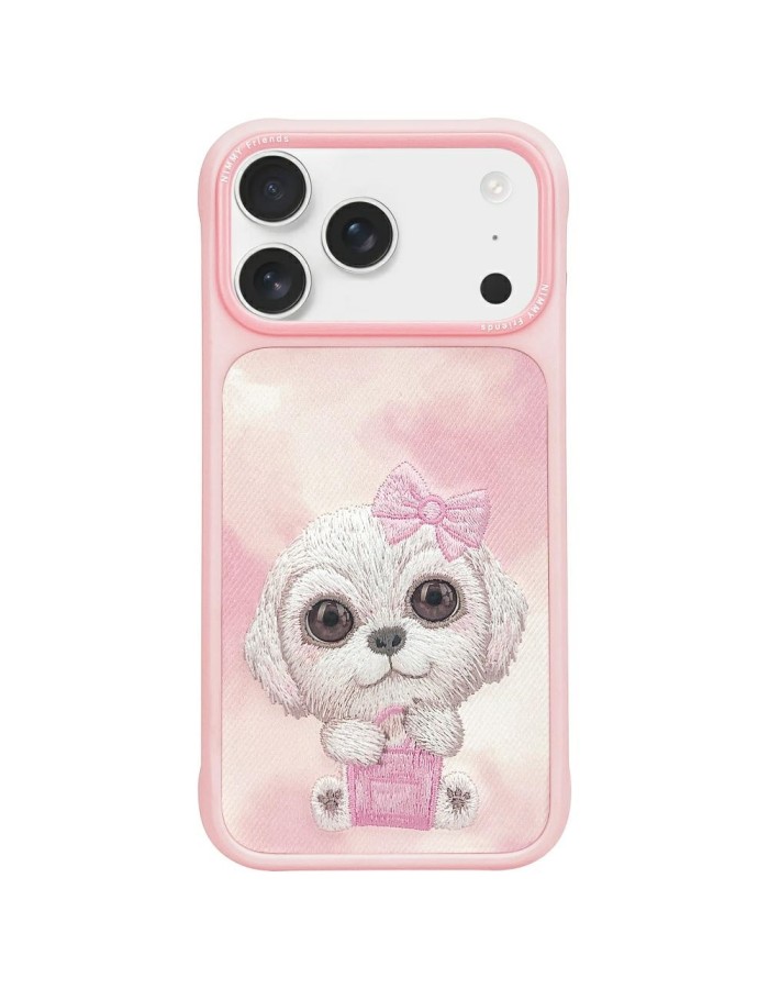 Nimmy Big Eyed Pet 2.0 Dog Case for iPhone 17 Pro Max - Pink Nimmy Big Eyed Pet 2.0 Dog Case for iPhone 17 Pro Max - Pink